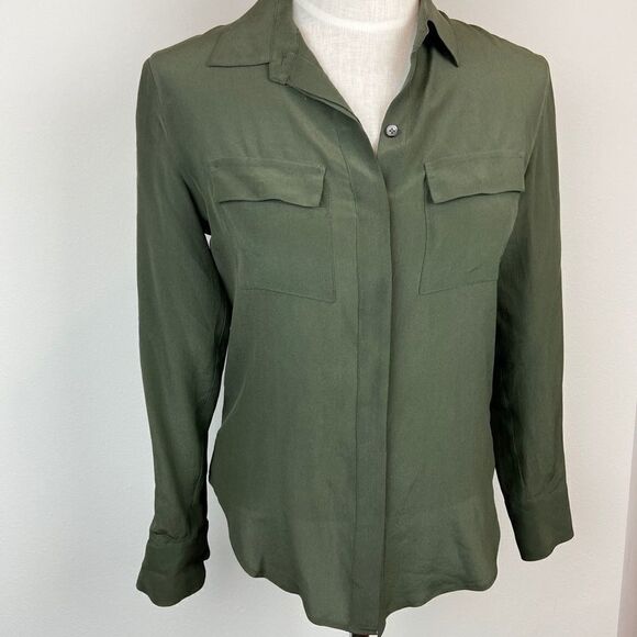 Madewell Silk Cargo Top - Picture 2 of 5
